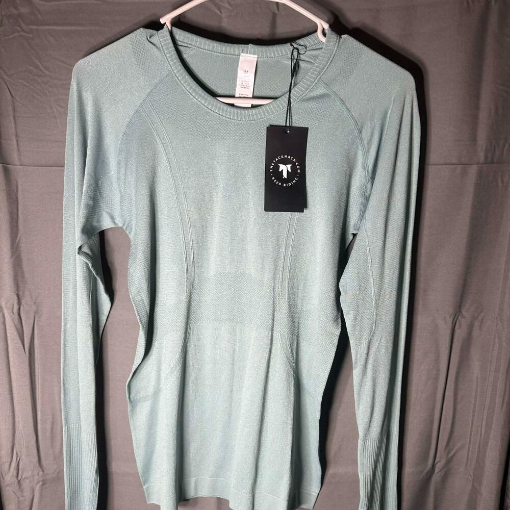 The Tack Hack Equitation Tech long sleeve riding shirt